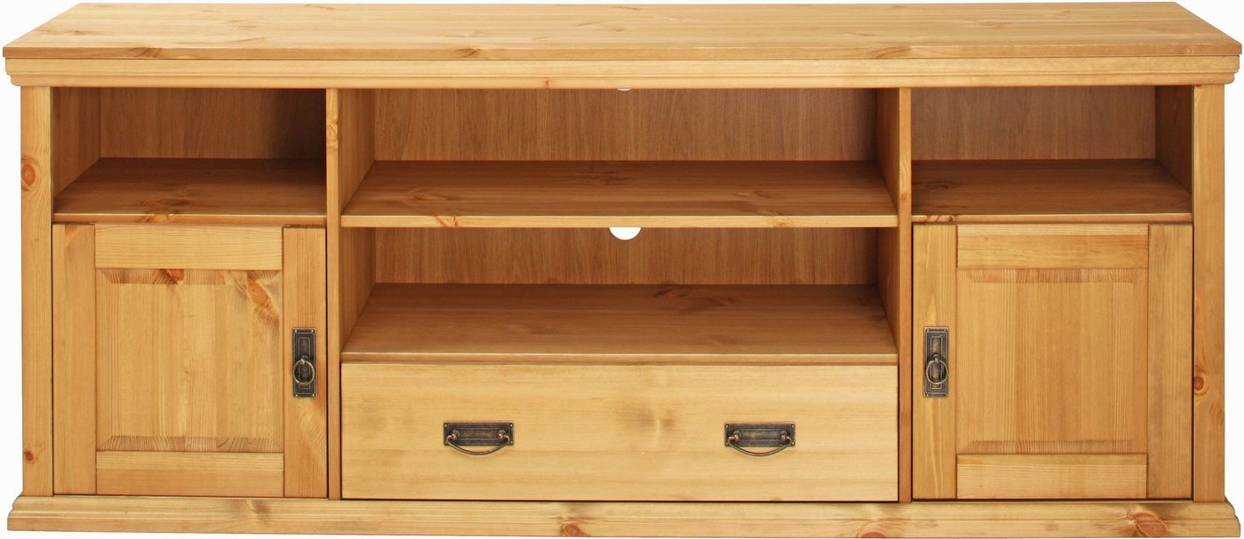 OTTO home Lowboard Konrad TV-Board, TV-Kommode, Breite 169 cm, Höhe 67 cm, Metallgriffe, Kabeldurchführung – Bild 4 von 5