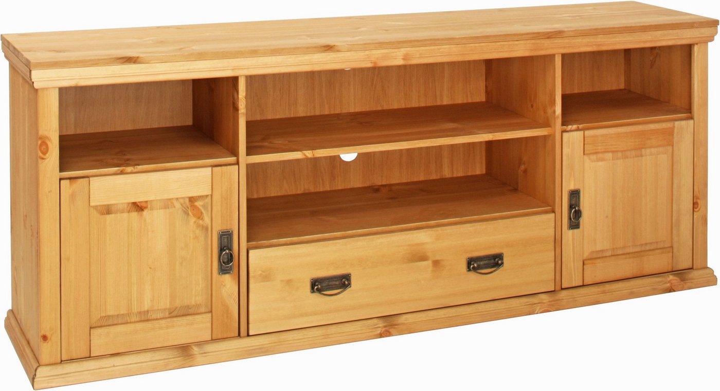 OTTO home Lowboard Konrad TV-Board, TV-Kommode, Breite 169 cm, Höhe 67 cm, Metallgriffe, Kabeldurchführung – Bild 5 von 5