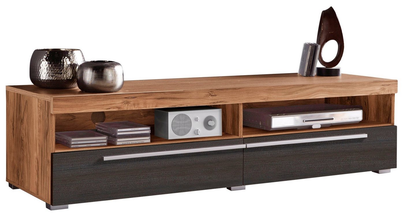 OTTO home Lowboard Roger,Breite 140 cm, stilvolle TV-Kommode, inclusive Wandboard, TV-Schrank mit viel Stauraum, TV-Board, 2 Klappen – Bild 2 von 5