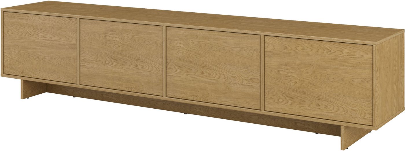 OTTO home Lowboard Tatami, Modernes griffloses TV-Board, Breit 220,50cm, TV-Schrank, TV-Schrank, TV-Board mit viel Stauraum, push-to-open-Funktion – Bild 3 von 5