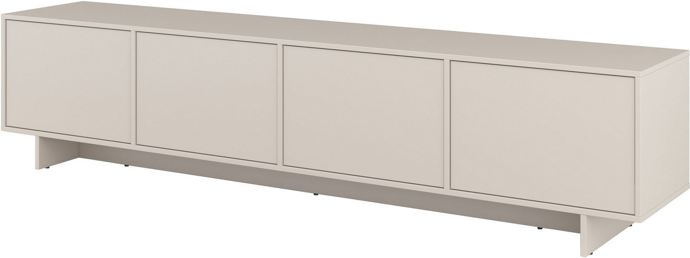 OTTO home Lowboard Tatami, Modernes griffloses TV-Board, Breit 220,50cm, TV-Schrank, TV-Schrank, TV-Board mit viel Stauraum, push-to-open-Funktion – Bild 3 von 5