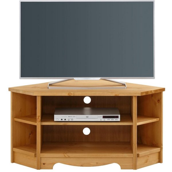 OTTO home Lowboard Trinidad, TV-Schrank, Eck-TV -Schrank, Kommode, Breite 105 cm, FSC® zertifiziertes Massivholz