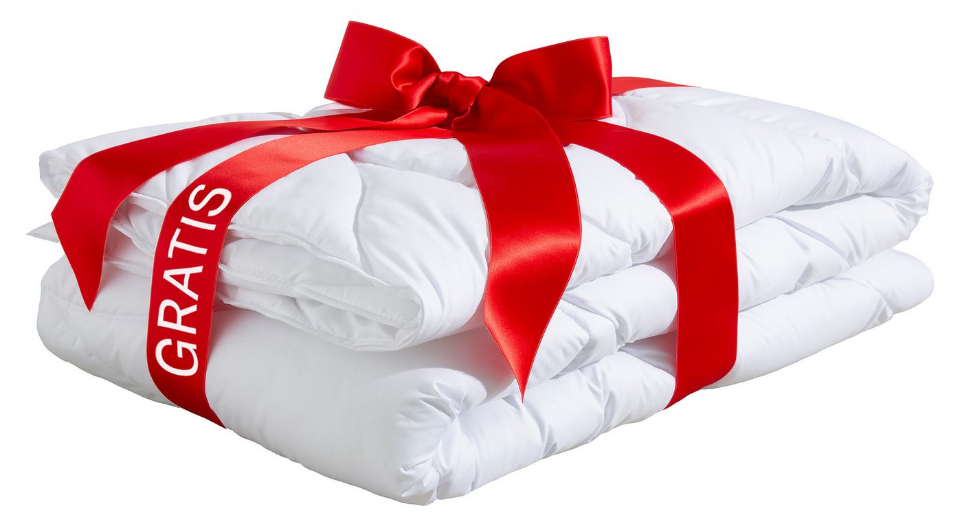 OTTO home Microfaserbettdecke Caelan, kaufe eine Decke - erhalte die Leichtbettdecke gratis dazu!, Füllung: 100% Polyester, Bezug: 100% Polyester, Bettdecke 135 – Bild 5 von 5