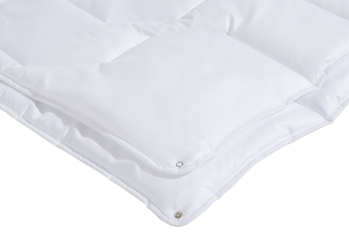 OTTO home Microfaserbettdecke Corella, Bettdecke 135x200 cm, mit Gratis-Kissen dazu: 40x80 cm, Füllung: 100% Polyester, Bezug: 100% Polyester, Bettdecken, Somme – Bild 3 von 5