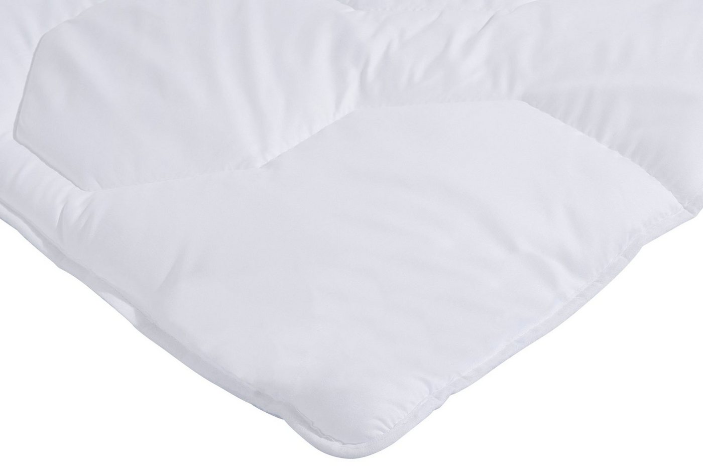 OTTO home Microfaserbettdecke Corella, Bettdecke 135x200 cm, mit Gratis-Kissen dazu: 40x80 cm, Füllung: 100% Polyester, Bezug: 100% Polyester, Bettdecken, Somme – Bild 3 von 5