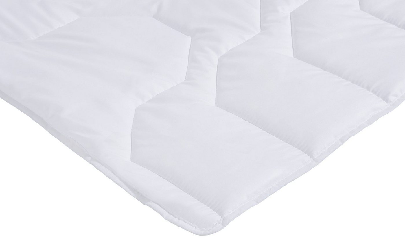 OTTO home Microfaserbettdecke Corella, Bettdecke 135x200 cm, mit Gratis-Kissen dazu: 40x80 cm, Füllung: 100% Polyester, Bezug: 100% Polyester, Bettdecken, Somme – Bild 3 von 5