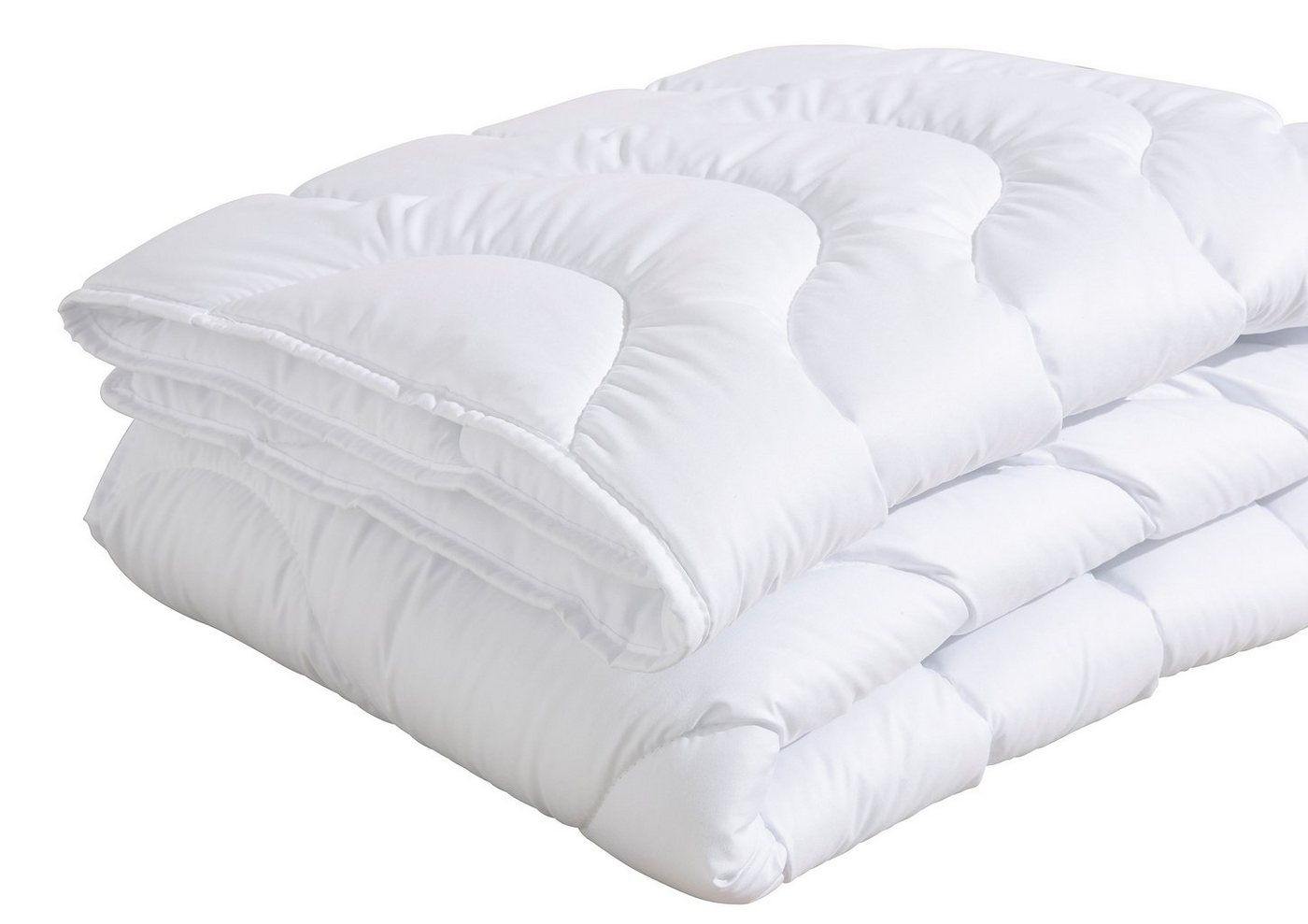 OTTO home Microfaserbettdecke + Microfaserkissen Mailo, Bettdecke 135x200 cm, 155x220 cm, Bezug: weich, 2-tlg., Set mit Kissen 80x80 cm, Sommer, Winter – Bild 3 von 5