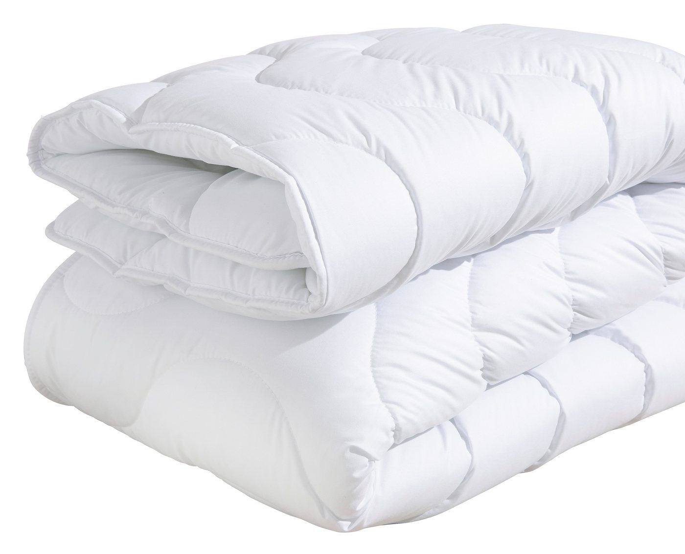 OTTO home Microfaserbettdecke + Microfaserkissen Mailo, Bettdecke 135x200 cm, 155x220 cm, Bezug: weich, 2-tlg., Set mit Kissen 80x80 cm, Sommer, Winter – Bild 4 von 5