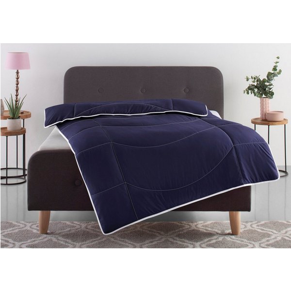 OTTO home Microfaserbettdecke Microlux, Bettdecke 135x200 cm und Übergrößen bis 240x220cm, Füllung: Feuchtigkeitsregulierende 3D Klimafaser (Polyester), Bezug: 