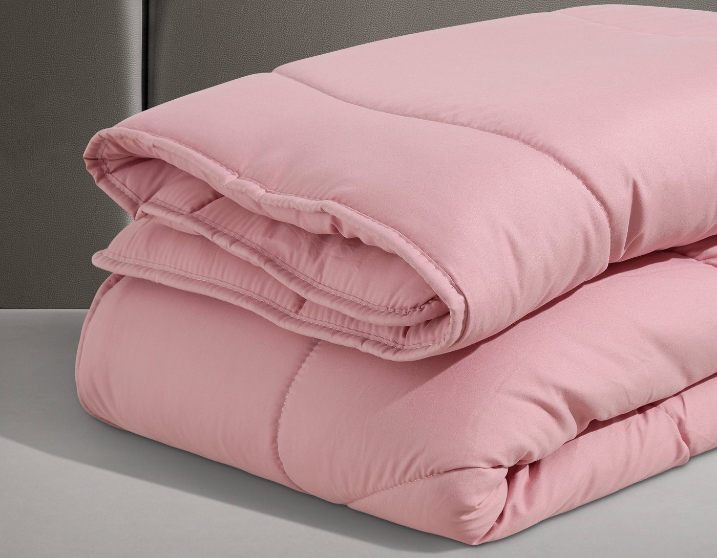 OTTO home Microfaserbettdecke Microlux, Bettdecke 135x200 cm und Übergrößen bis 240x220cm, Füllung: Feuchtigkeitsregulierende 3D Klimafaser (Polyester), Bezug:  – Bild 4 von 5