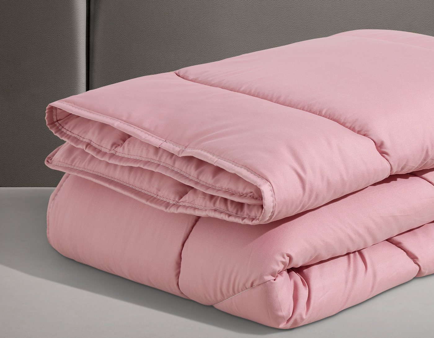 OTTO home Microfaserbettdecke Microlux, Bettdecke 135x200 cm und Übergrößen bis 240x220cm, Füllung: Feuchtigkeitsregulierende 3D Klimafaser (Polyester), Bezug:  – Bild 2 von 5