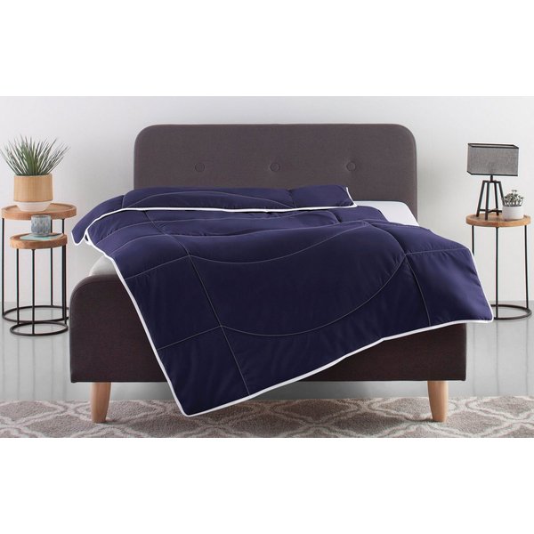 OTTO home Microfaserbettdecke Microlux, Bettdecke 135x200 cm und Übergrößen bis 240x220cm, Füllung: Feuchtigkeitsregulierende 3D Klimafaser (Polyester), Bezug: 