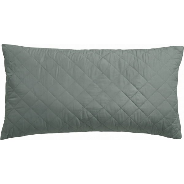 OTTO home Microfaserkissen Clarra, Kopfkissen 40x80 cm, 80x80 cm, Füllung: Polyester, Bezug: Polyester, Rückenschläfer, Seitenschläfer, Kissen in grau