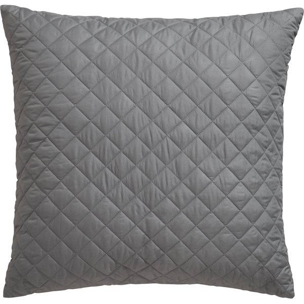 OTTO home Microfaserkissen Clarra, Kopfkissen 40x80 cm, 80x80 cm, Füllung: Polyester, Bezug: Polyester, Rückenschläfer, Seitenschläfer, Kissen in grau