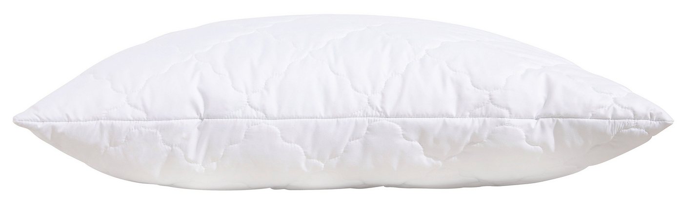 OTTO home Microfaserkissen MAILO, Füllung: Aufschüttelbare Faserbällchen aus Polyester-Regenerat, Bezug: Microfaser-Feinbatist uni, Seitenschläfer, Bauchschläfe – Bild 2 von 3