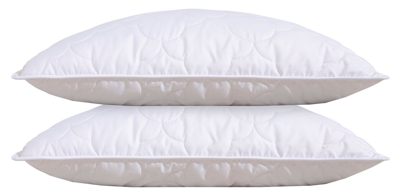 OTTO home Microfaserkissen Mondschein, Kopfkissen 1-tlg. oder 2-tlg. 40x80 oder 80x80 cm, Füllung: Faserbällchen, Bezug: Polyester oder antibakteriellen Microfa – Bild 2 von 4