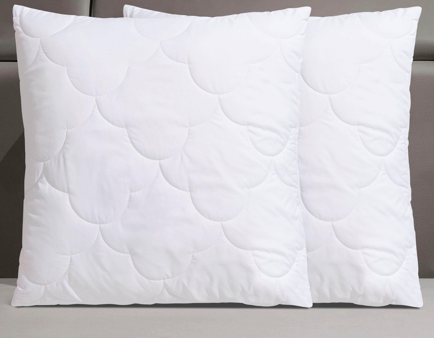 OTTO home Microfaserkissen Mondschein, Kopfkissen 1-tlg. oder 2-tlg. 40x80 oder 80x80 cm, Füllung: Faserbällchen, Bezug: Polyester oder antibakteriellen Microfa – Bild 2 von 5