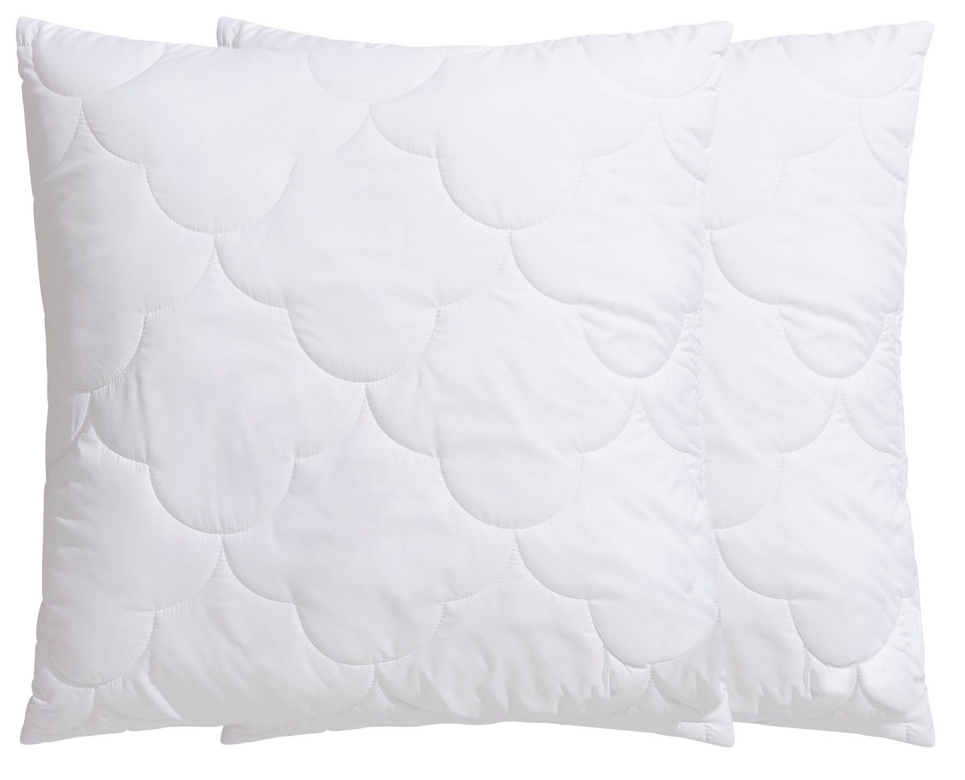 OTTO home Microfaserkissen Mondschein, Kopfkissen 1-tlg. oder 2-tlg. 40x80 oder 80x80 cm, Füllung: Faserbällchen, Bezug: Polyester oder antibakteriellen Microfa – Bild 4 von 5