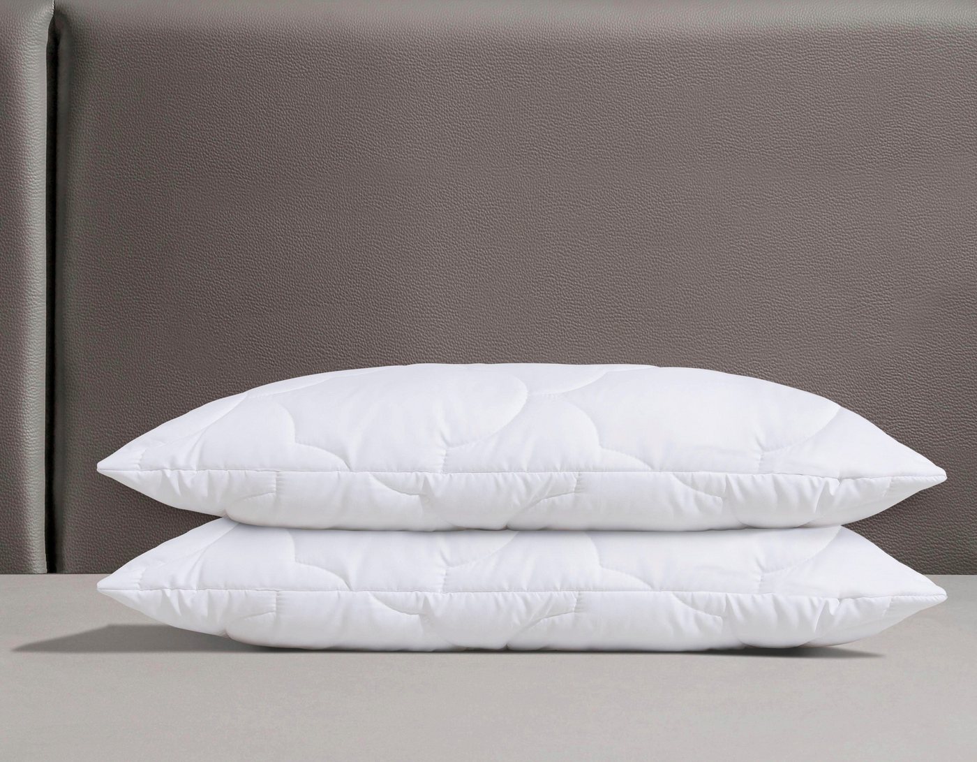 OTTO home Microfaserkissen Mondschein, Kopfkissen 1-tlg. oder 2-tlg. 40x80 oder 80x80 cm, Füllung: Faserbällchen, Bezug: Polyester oder antibakteriellen Microfa – Bild 2 von 3