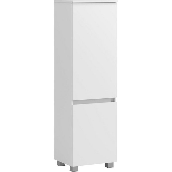 OTTO home Midischrank BOZEN, Midischrank 40 cm (Badezimmerschrank, Badschrank, Stauraum, Badmöbel, Schrank) griffloses Design, Maße (B/T/H): 40/35/130 cm