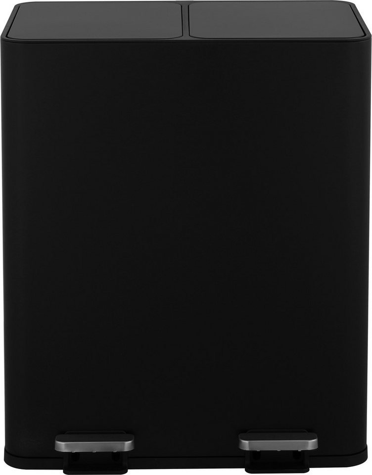 OTTO home Mülleimer Garrin, Soft Close, m. 2 Fächern, Fassungsvermögen 2x15 L bzw. 2x30 L, Mülltrennsystem mit 2 separaten Innenbehältern und Fußtrittpedalen – Bild 4 von 5