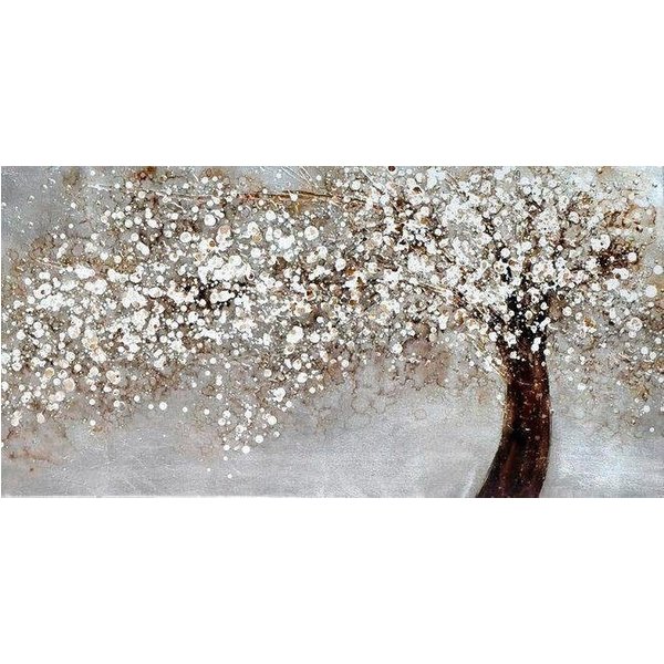 OTTO home Ölbild Albero, in 2 Größen: 80 oder 120cm breit, warme, natürliche Farben, handbemaltes Leinwandbild auf Rahmen gespannt