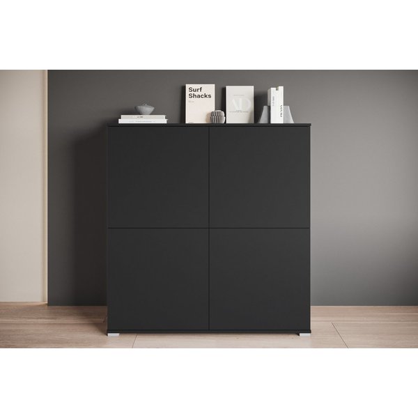 OTTO home PC-Schrank Kenia, Sekretär, Home Office (1 St), Mit Push-to-open, Tastaturauszug und praktischem Stauraum