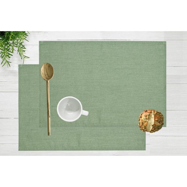 OTTO home Platzset Aolva, (2-St), 45 x 30 cm, Strukturiert, modern, basic, Esszimmer, Wohnzimmer, Deko