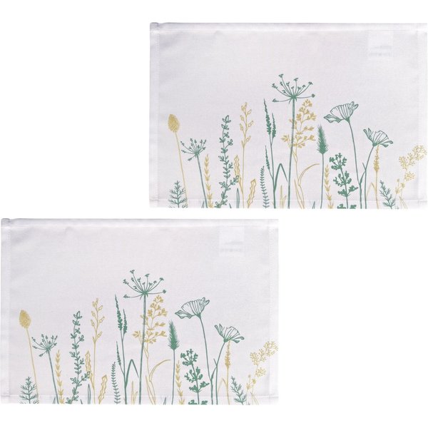 OTTO home Platzset Nérac, (Set, 2-St), 2er Set, basic, bedruckt, pflegeleicht, Esszimmer, Wohnzimmer