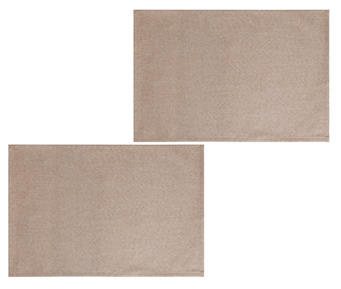 OTTO home Platzset Ozzie, Leinenoptik, 2 Stück, weiche und flexible Materialqualität, (2-St), Uni, strukturiert, Pflegeleicht, Praktisch,Dekoration, 30x45cm – Bild 4 von 5