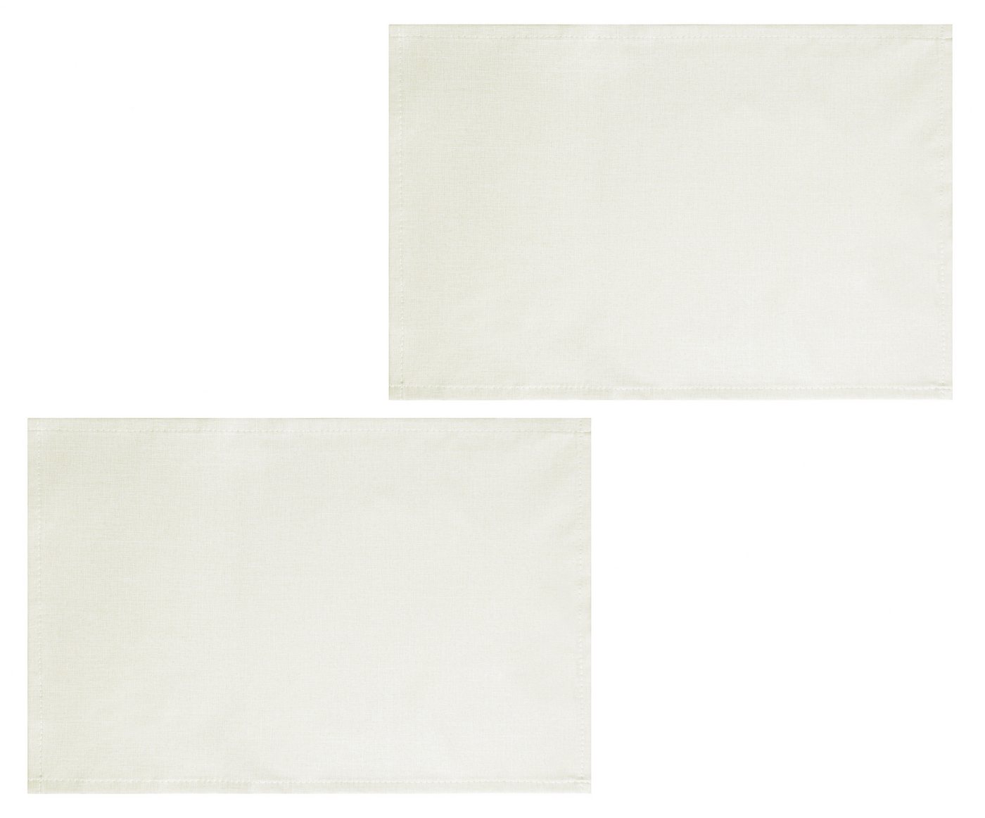 OTTO home Platzset Ozzie, Leinenoptik, 2 Stück, weiche und flexible Materialqualität, (2-St), Uni, strukturiert, Pflegeleicht, Praktisch,Dekoration, 30x45cm – Bild 4 von 5