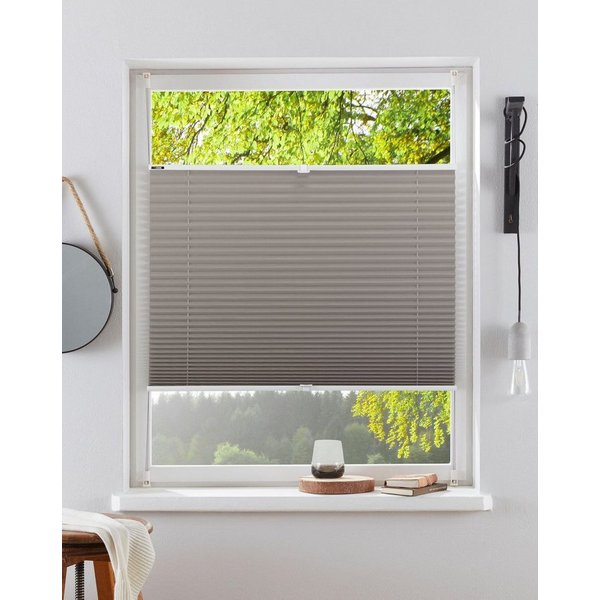 OTTO home Plissee LAHOLM, Lichtschutz, ohne Bohren, verspannt, Klemmfix, Fixmaß, Bestseller mit über 4000-Bewertungen, für Fenster & Tür
