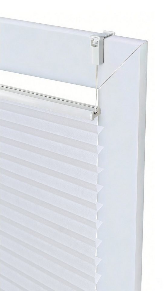 OTTO home Plissee LORRANA, ohne Bohren, Lichtschutz, verspannt, Lichtschutz, ohne Bohren, verspannt, Klemmfix, Fixmaß, Sonnenschutz, flexibel verspannt, für Fen – Bild 3 von 5