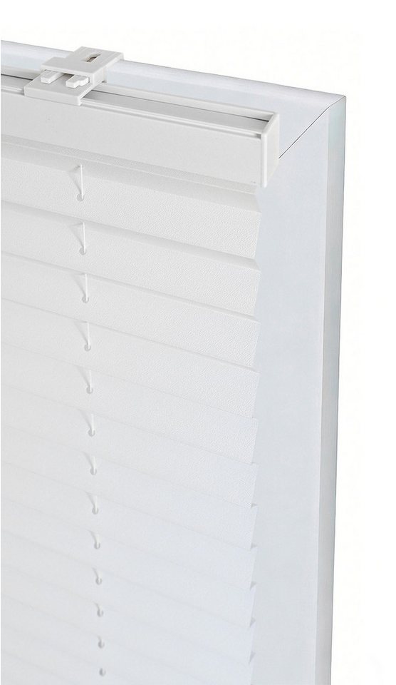 OTTO home Plissee LORRI, ohne Bohren, Klemmfix, Lichtschutz, modernes/zeitloses Design, Lichtschutz, ohne Bohren, freihängend, Klemmfix, Freihängendes Design oh – Bild 4 von 5