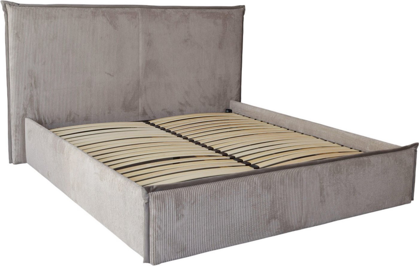 OTTO home Polsterbett AVVILA, wahlweise mit Lattenrost und King-Matratze H3 (28cm), mit hochwertigem Cord-Bezug – Bild 5 von 5
