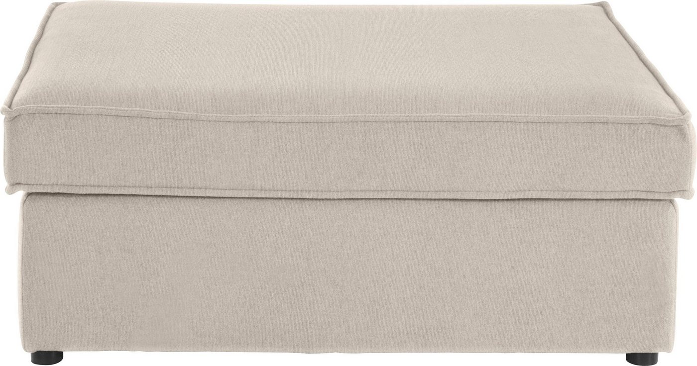OTTO home Polsterhocker Florid, einzeln stellbar oder als Teil eines Modulsofas, auch in Cord – Bild 2 von 5