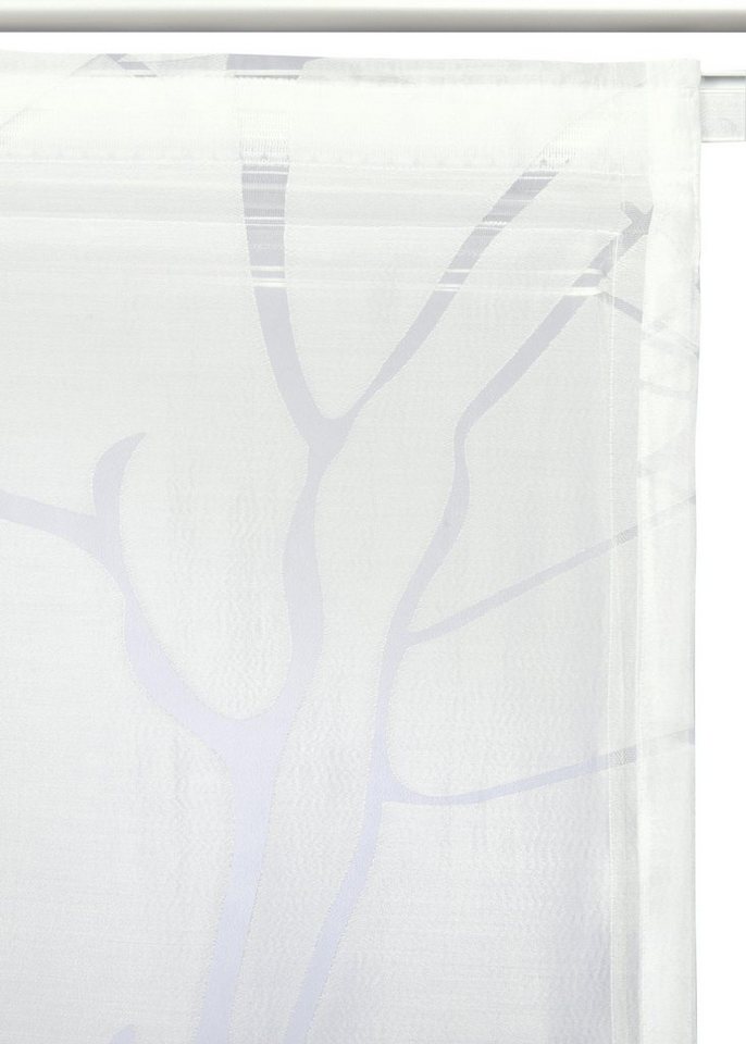 OTTO home Raffrollo Anna, mit Klettband, Halbtransparent, Ausbrenner, Viskose – Bild 3 von 5