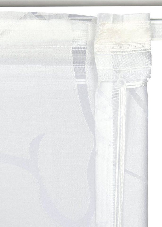 OTTO home Raffrollo Anna, mit Klettband, Halbtransparent, Ausbrenner, Viskose – Bild 4 von 5