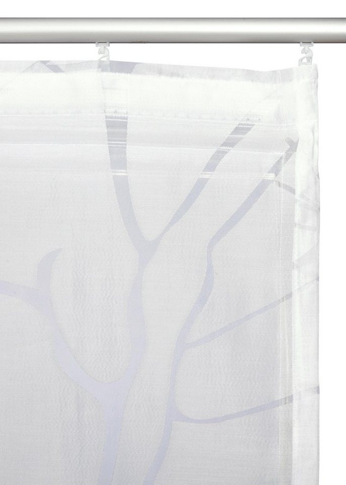 OTTO home Raffrollo Anna, mit Klettband, Halbtransparent, Ausbrenner, Viskose – Bild 5 von 5