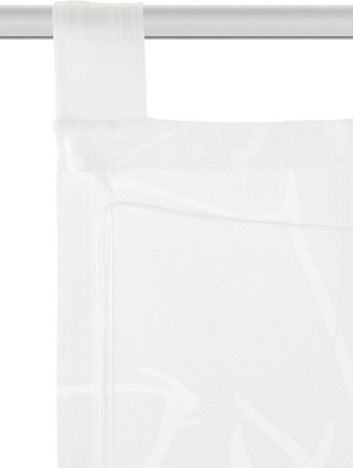 OTTO home Raffrollo Anna, mit Schlaufen, Halbtransparent, Ausbrenner, Viskose – Bild 4 von 5