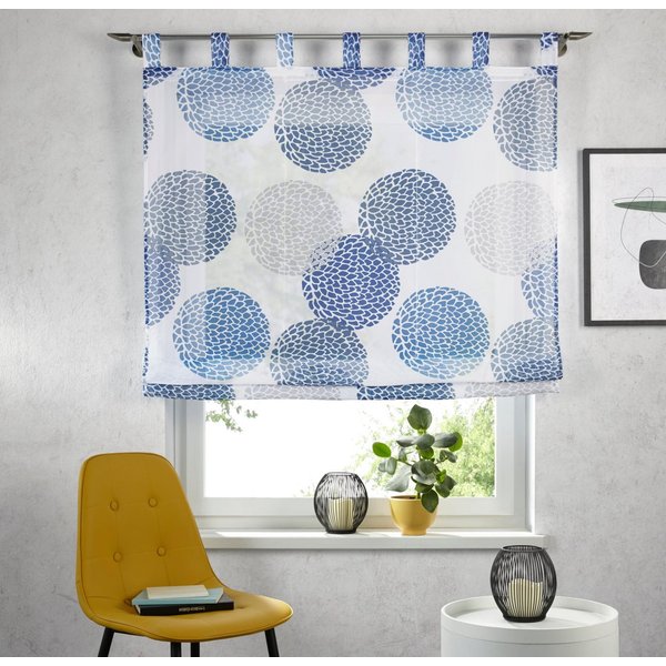 OTTO home Raffrollo Belem, mit Schlaufen, Transparent, Voile, Polyester