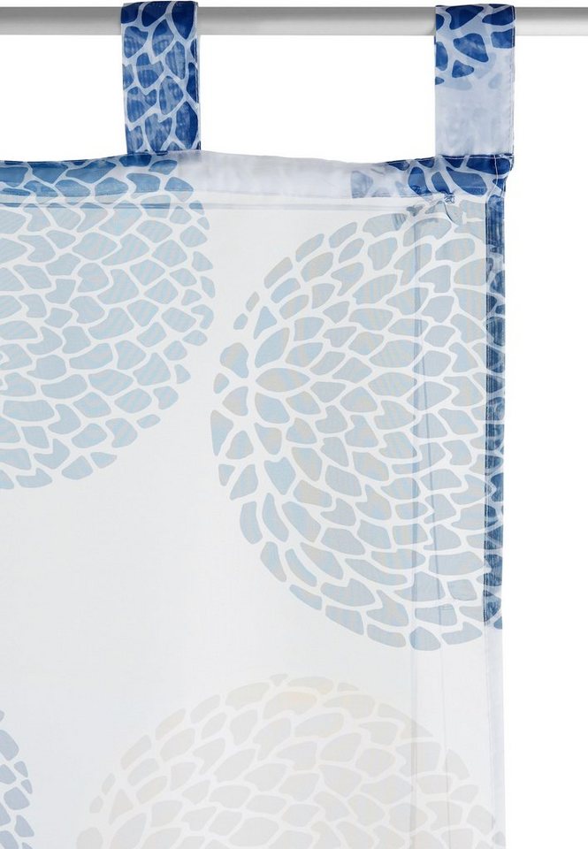 OTTO home Raffrollo Belem, mit Schlaufen, Transparent, Voile, Polyester – Bild 4 von 5