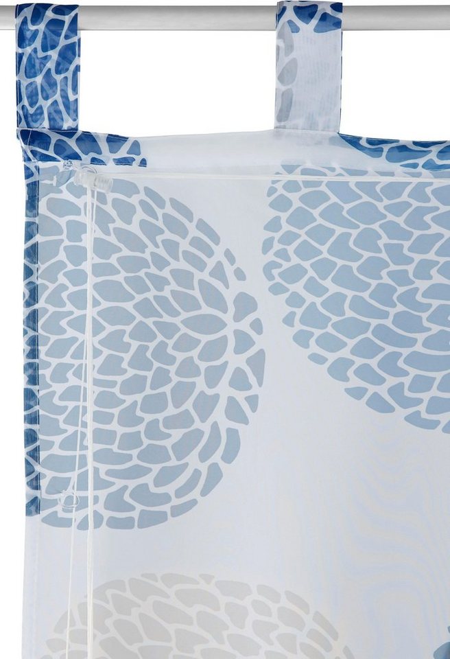 OTTO home Raffrollo Belem, mit Schlaufen, Transparent, Voile, Polyester – Bild 5 von 5