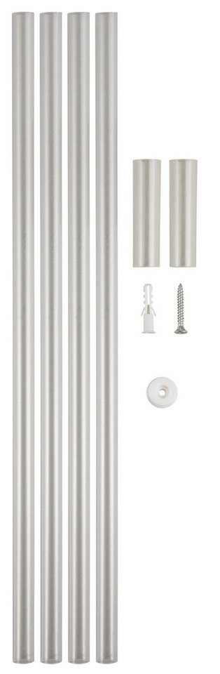 OTTO home Raffrollo Dimona, mit Schlaufen, Transparent, Voile, Polyester – Bild 5 von 5