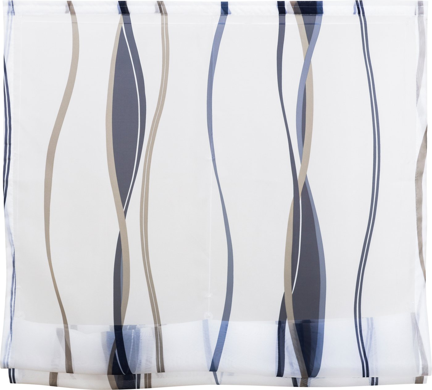 OTTO home Raffrollo Dimona, mit Schlaufen, Transparent, Voile, Polyester – Bild 2 von 5