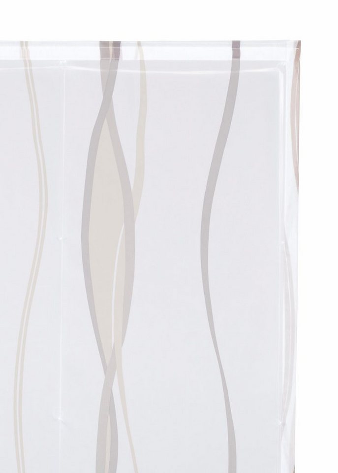 OTTO home Raffrollo Dimona, mit Klettschiene, Transparent, Voile, Polyester, Wellen – Bild 4 von 5