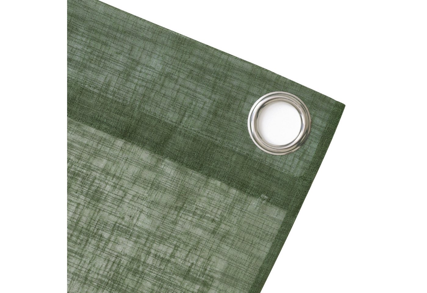 OTTO home Raffrollo Fiete, mit Hakenaufhängung, Leinen Optik, halbtransparent, monochrom, basic – Bild 4 von 5
