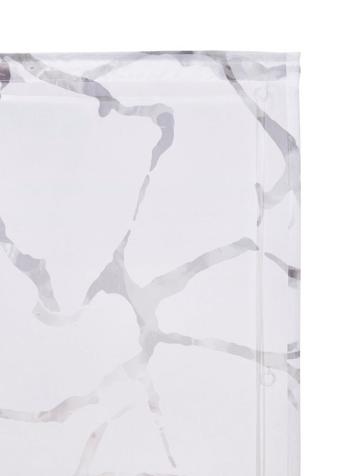 OTTO home Raffrollo Fulda, mit Klettschiene, Transparent, Voile, Polyester – Bild 3 von 5