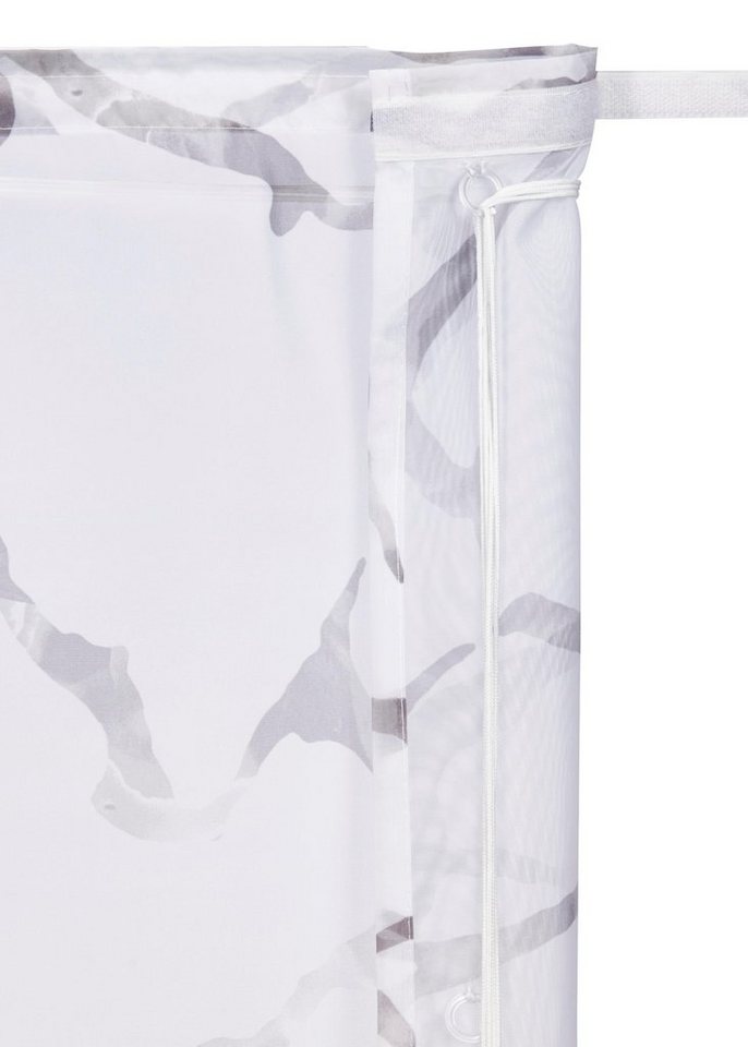 OTTO home Raffrollo Fulda, mit Klettschiene, Transparent, Voile, Polyester – Bild 4 von 5