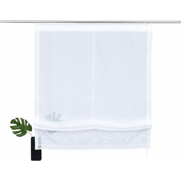 OTTO home Raffrollo Idaho, mit Klettband, Transparent, Voile, Polyester